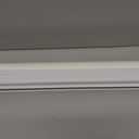 LazBlinds No-Drill Cordless Zebra Blinds - Dual Layer Light Filtering & Room Darkening, Free-Stop Lift, Easy Install, Day & Night Privacy with Valance for Window 22.5" W x 64" H, White