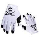 Skeleton Motorcycle Gloves for Men&Women,Cycling Glove Breathable Dirtbike Glove for ATV MTB Motorbike Motocross Racing, M