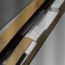 EaseLife 5FT/60in Pocket Doors Hardware Kits,Commercial Grade,Aluminum Box Rail Kit, Slide Door Hardware, Smoothly Quietly,Easy Install,No Door (56.5in Track Kit for 23"~30" Wide Single Door)