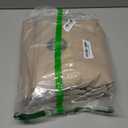 NICETOWN Thick Linen Curtains Privacy with Light Filtering, Grommet Semi Sheer Not See Through Linen Blend Curtain Drapes Vintage & Rustic for Farmhouse / Living Room, Angora, W55 x L84, 2 Panels