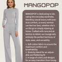 MANGOPOP Women's 2 Piece Lounge Sets Tracksuit Fall Outfits Sweatsuits Set