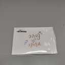 AIMUDI 5 Colors Dusty Blue Twist Tie Bows 3.5" Premade Blue Satin Ribbon Bows for Gift Wrapping Pre-Tied Treat Bows for Wedding Decor, Bridal Shower, Baby Shower, Wreaths, Party Favors - 50 Counts