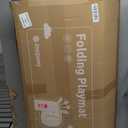 Joypony Baby Play Mat, 79" X 71" X 0.6" Extra Large & Thick Reversible Foldable Play Mats for Babies and Toddlers, Anti-Slip Portable Baby Floor Mat for Tummy Time, Baby Mat for Floor with Travel Bag