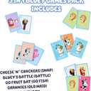 Bluey 5-in-1 Card Game Set, Jumbo-Sized 53-Deck Toddler Game, Multi-Color Interactive Play Card Games for Kids of Ages 3+