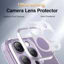 2 x SMARTDEVIL for iPhone 14 Pro Max Case Clear, Anti-Yellowing & Smooth Touch, Military-Grade Protection, Shockproof Transparent Protection, Phone Case for iPhone 14 Pro Max 6.7'', Clear