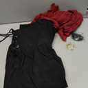 Spooktacular Creations Men Pirate Costume, Adult Halloween Costume Renaissance Medieval Viking Pirate Costume for Cosplay (XX-Large, Beige Brown)