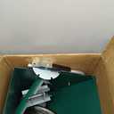 VEVOR 50 lbs Dry Line Chalker with Heavy-Duty Metal Wheels, Adjustable 2 or 4 Inch Dry Line Marker Machine for Baseball & Softball, Wheeled with Rubber Handle, Large Powder Capacity, Green