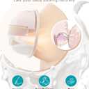 Paruu Hands Free Breast Pump P16, Wearable Breast Pump Electirc Portable with 4 Modes & 12 Levels, Max 309mmHg Strong Suction 19/21/24mm Flange Inserts Wearable Breastfeeding Pump, 2 PackNude