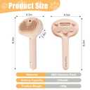 Cat Steam Brush for Shedding, Pet Steam Brush for Dog with Release Button,Anti-Static Pet Spray Hair Removal Comb,Cat Spray Comb for Long & Short Haired Pets,Pink