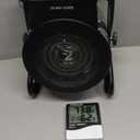 Electric Greenhouse Heater with Thermostat - 1500W Stainless Steel Outdoor Fan Heater, Fast Heating, Overheat Protection, Heating for Garage, Flower Room, Grow Tent