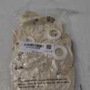 Cenkaiyang 60 Memorial Balloons - White Latex Balloons, 12" with White Ribbon for Funeral Decoration (Wing)