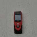 Leica DISTO D1 120ft Laser Distance Measure with Bluetooth 4.0, Black/Red