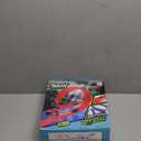 16 Ft Flexible Car Race Track, Flex Ramp with 12 Suction Cups, Compatible with Hot Wheels and Diecast 1/64th Cars, Double Tracks Long Rolls Up Portable Racetrack (Blue)