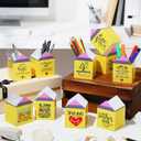 Sherr 10 Pcs Back to School Teacher Gifts Inspirational Pencil Cups Bulk