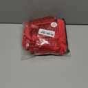 Ekouaer Satin Nightgown for Women Button Down Silk Sleepshirts Sexy V Neck Night Gown Long Sleeve Night Shirts XL, Red