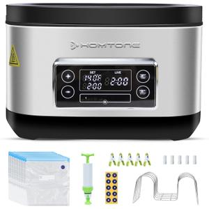 Sous Vide, 8 Quart Sous Vide Precision Cooker, 3D Water Circulation
All-in-One Design, Digital Display with Accurate Temperature and Time Control, Suveed Cooking Machine with Vacuum Bags + Pump