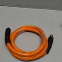 Giraffe Tools Air Hose, 3/8 inch x 6 ft Air Compressor Hose, 1/4 in. MNPT Fittings, Hybrid 300 PSI, Kink Resistant, Lightweight Lead-in Air Hose, All-Weather Flexibility, Orange