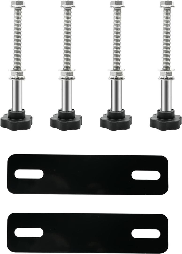 Traction Board Mount Pins Compatible with X-Bull/Fieryred/Bunker Industri, Fit for All Recovery Tracks with 4.72"~6.69" (12~17cm) Hole Spacing