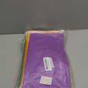 6 Pack 6 Color Rainbow Theme Tablecloth Assorted Color Plastic Tablecloth Disposable Colorful Rectangle Table Covers for Fiesta Wedding Birthday Picnic Graduation Party Decorations, 54 x 108 Inch