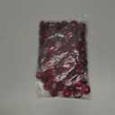 Galashield Flat Glass Marbles for Vases Red Glass Gems Beads Pebbles Vase Filler (1 LB, Approx. 105 PCS)