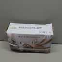 Face Down Pillow for Massage Table, Massage Headrest for Bed, Stomach Sleeping Pillow with Face Cradle Pad, BBL Pillow After Surgery Post Eye Surgery Recovery, Massage Pillow with Removable Cover Grey (Gray)