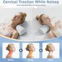 Cervical Neck Pillows,Orthopedic Roll Pillow for Neck Pain Relief,Sleeping Decompression Devices Support and Shoulder Relaxer,High-Density Memory Foam,Neck Bolster Butterfly(Adult Size)