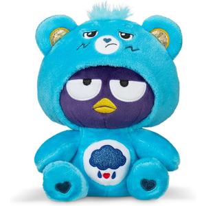Care Bears - Badtz-Maru Dressed As Grumpy Bear 8" Fun-Size Plush, Blue - Soft, Huggable Bestie!  Good for Girls and Boys, Employees, Collectors, Ages 4+ (Small)
