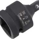 1" Female to 1/2" Male Impact Socket Adapter, Black Wrench Socket Adapter For Impact Driver