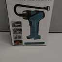 Tire Inflator Portable Air Compressor Compatible With Makita 18V Battery, LIVOWALNY 150PSI Air Pump, Cordless Tire Pump Digital Pressure Gauge, Tire Inflator for Car, Bike, Motorcycle (No Battery)