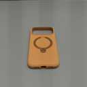 TORRAS Ostand Q3 Silicone for iPhone 17 Pro Max Case, Fit for MagSafe, 360 Spin Ring Stand, Liquid Silicone Cozy Vibrant Grip, Camera Control, Protective Case for iPhone 17 Pro Max, Pastel Orange