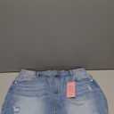 Denim Skirt Women Trendy High Waisted Summer Jean Skirts (X-Large, Mini-lightblue)