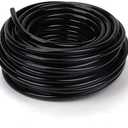 3/8" Irrigation Tubing 100ft, Heavy Duty Blank Distribution Tubing, Watering Drip Automatic Irrigation Equipment Set for Garden Greenhouse,Flower,Patio