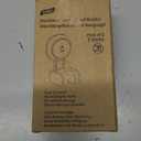 TAILI Shower Head Holder Suction Cup, Adjustable Height & Angle, Wall Mounted, Waterproof, Black, Plastic, Round, Bathroom & Shower Fixture