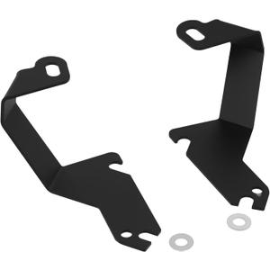 Engine Hood Ditch Light Brackets for LED Pod Lights  Compatible with 1999-2006 Chevrolet Silverado/Tahoe/Suburban, Fit for 1999-2006 GMC Sierra/Yukon Heavy-Duty Steel Mounting Brackets
