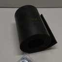 RunNico Universal Snow Plow Blade Flap - 72x 8x 1/4 Rubber Snow Deflector with 11 Sets Mounting Hardware - Snowplow Rubber Plow Deflector Attachments, Suitable for 48-72 Blades