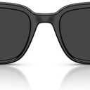 Ray-Ban unisex-adult Rb2234 Brunel, 6 mm, Black/Black Polarized