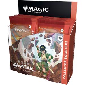 Magic: The Gathering | Avatar: The Last Airbender Collector Booster Box | 12 Packs | Collectible Card Game