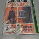 DR. BRACE ELITE Knee Brace For Knee Pain, Compression Knee Sleeve With Patella Pad For Maximum Knee Support And Fast Recovery For Men And Women-Please Check How To Measure Video (Mercury, Large)
