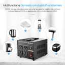 ANBULL DT-1000W Voltage Transformer Converter, 110V to 220V, 220V to 110V Step Up/Down Power Converter, Heavy Duty Voltage Converter 50-60Hz