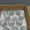 Hewory Cylinder Glass Bud Vases: Set of 12 Small Clear Skinny Single Flower Vase for Centerpieces - Minimalist Bulk Vases for Wedding Birthday Bridal Shower Party Events Table Decor, 5.91"(H)1.8"(D)