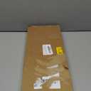 SOMINS 1 Inch Curtain Rods for Windows 72 to 144, Outdoor Heavy Duty Adjustable Curtain Rod, Indoor Modern Drapery Pole, Black, 72-144"