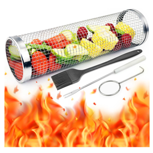 Barbecue Cage 11.8 in H x 3.54 in Dia