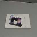 Wireless Charger for iPhone Charging Station, Foldable 4 in 1 Fast Charging for iPhone 16 15 14 13 12 Pro Max Plus, Charger Stand for Apple Watch & Airpods 4 3 2 Pro,for Samsung Series Black