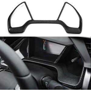 Thenice for 10th Gen Civic Dash Board Instrument Panel Dashboard Trim Cover Interior Decal Accessories Compatible with Honda Civic 2021 2020 2019 2018 2017 2016 -Carbon Fiber Grain