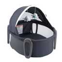 Pamo babe Portable Bassinet and Play Space Baby Dome with Toys and Canopy Travel Crib for Newborn (Deepgrey)
