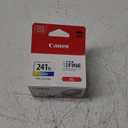 Canon CL-241 XL Genuine Color Ink Cartridge, Compatible with MG2120/3120/4120, MX512/432/472/372/392/522/532/452, MG2220/3220/4220/3520/3620, TS5120