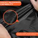 Porch Swing Cover, Waterproof 420D Oxford Fabric, All-Weather Protection for Outdoor Swing, Hammock, Glider Chair 58x49x67 Inch