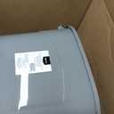 Amazon Basics Large Cat Litter Box with High Sides, Top Entry, Includes Scoop, 20.5 x 14.75 x 14.38 inches, Grey