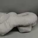 Face Down Pillow Massage Headrest for Bed, Face Down for Sleeping, Vitrectomy/After BBL/Eye Surgery Recovery, Stomach Sleeping/Prone Pillow, Portable Massage Table, Light Gray