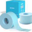OK TAPE Silicone Medical Tape (2 Rolls) for Sensitive Skin,Waterproof Surgical Tape for Secures Dressings and Gauze,Pain-Free Removal Micropore Tape, First Aid Bandage Tape,1" x 5yd,Blue